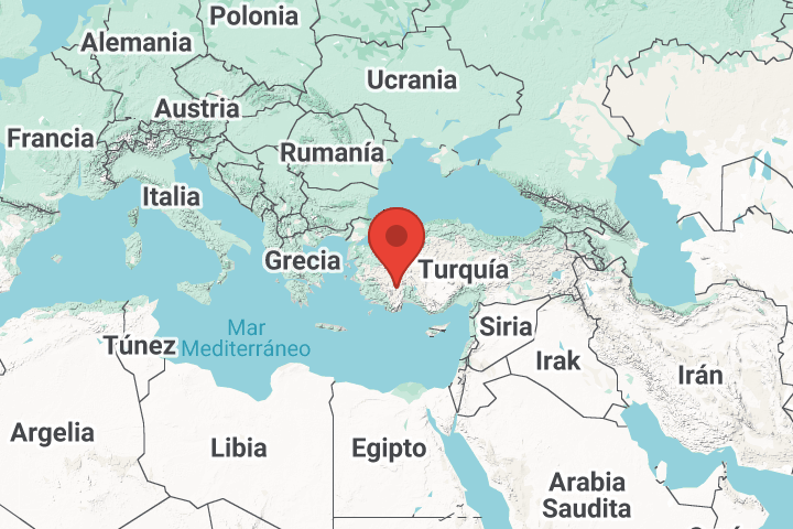 Lysinia, Pisidia, actualmente Karakent, Turquía